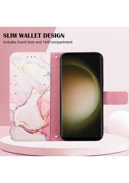 Samsung Galaxy S24 Ultra 5g Pu Deri Cüzdan Mermer Desen (Yurt Dışından) indirimleri