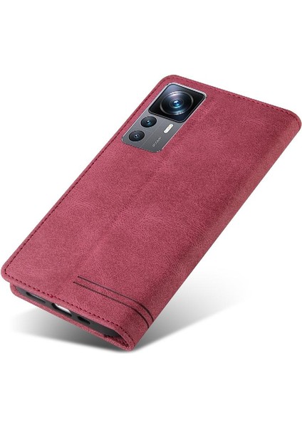 Xiaomi 12T Iki Kart Yuvaları Premium Deri Kickstand Premium (Yurt Dışından) indirimleri