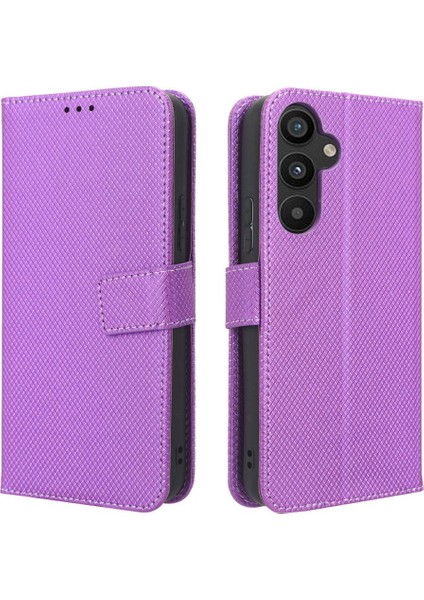 Samsung Galaxy A34 5g Kart Tutucu Için Kickstand Kapak Manyetik Cüzdan (Yurt Dışından)