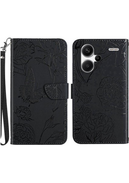 Xiaomi Redmi Için Not 13 Pro Artı Pu Deri Kapak Çevirin Anti-Damla (Yurt Dışından)