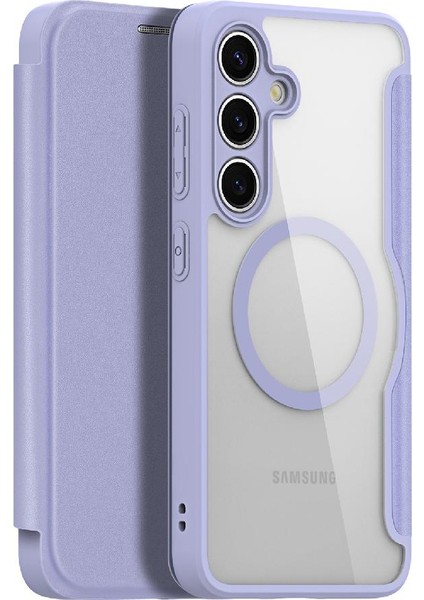 Rfıd Engelleme Kart Yuvası Pu ile Samsung Galaxy S24 Için Duducase Durumda (Yurt Dışından)