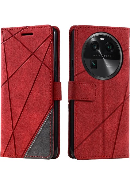 Oppo Bulmak Için Kılıf X6 Pro Kart Tutucu Kickstand Cüzdan Flip Folio Manyetik (Yurt Dışından)