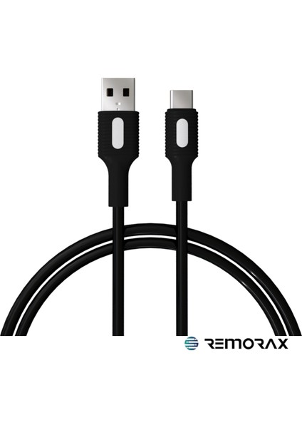 Coral Hızlı Şarj Usb Type A Type-C 150 Cm 3.0a Siyah Kablo Beyaz-Siyah Uçlar fiyatları