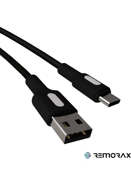 Coral Hızlı Şarj Usb Type A Type-C 150 Cm 3.0a Siyah Kablo Beyaz-Siyah Uçlar modelleri