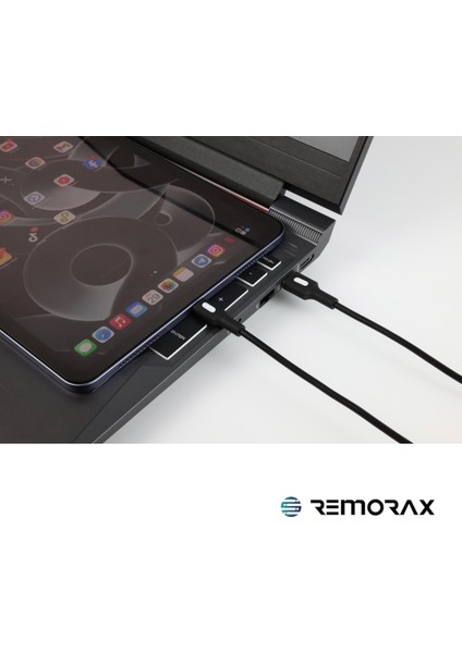 Coral Hızlı Şarj Usb Type A Type-C 150 Cm 3.0a Siyah Kablo Beyaz-Siyah Uçlar fırsatları