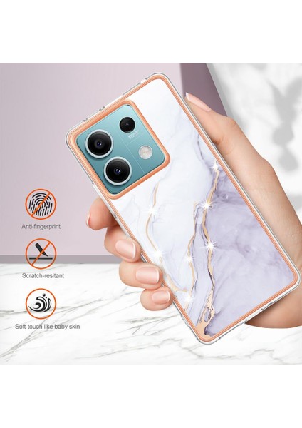 Xiaomi Redmi Için Not 13 5g Ince Tpu Yumuşak Tampon Mermer Desen (Yurt Dışından) fırsatları