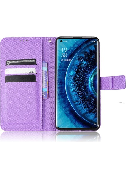 Oppo Bulmak Için Kılıf X2 Manyetik Cüzdan Kart Tutucu Kapak Kickstand (Yurt Dışından)