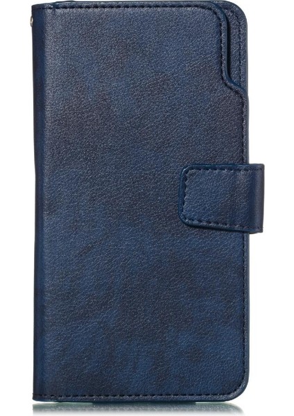 Samsung Galaxy M30S Cüzdan Pu Deri Kickstand 9 Kart Yuvaları Için Kılıf (Yurt Dışından)