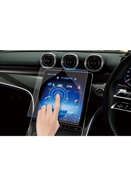 Mercedes Yeni C Seri 11.9 Inç Navigasyon ve Bilgi Ekran Uyumlu Nano Ekran Koruyucu modelleri