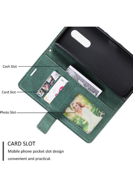 Sony Xperia 1 Için Kılıf Darbeye Manyetik Kart Tutucu Kickstand Pu Cüzdan (Yurt Dışından) fırsatları