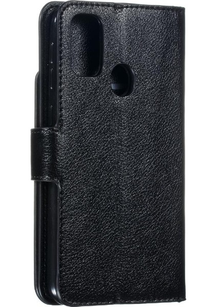 Samsung Galaxy M30S Cüzdan Pu Deri Kickstand 9 Kart Yuvaları Için Kılıf (Yurt Dışından)