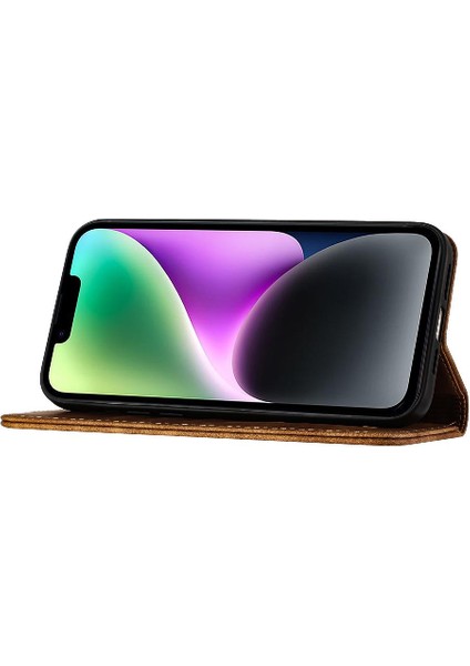 IPhone 14 Için Kılıf Artı Kabartmalı Kelebek Kedi Flip Folio Cüzdan Kılıf (Yurt Dışından) indirimleri