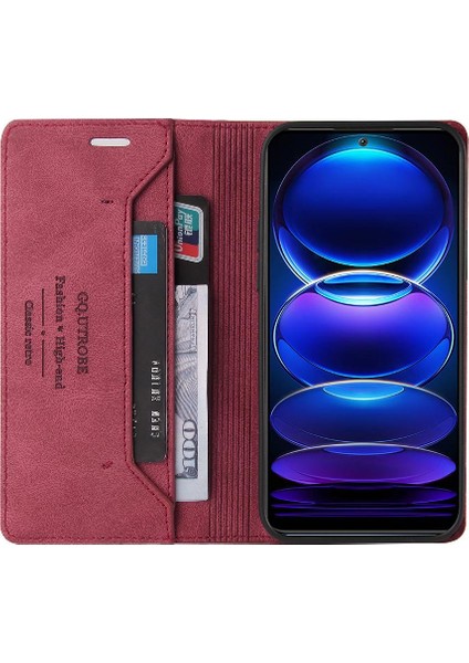 Xiaomi Poco X5 Premium Deri Premium Deri Kılıf Kickstand Iki (Yurt Dışından) fiyatları