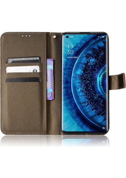 Oppo Bulmak Için Kılıf X2 Manyetik Cüzdan Kart Tutucu Kapak Kickstand (Yurt Dışından)