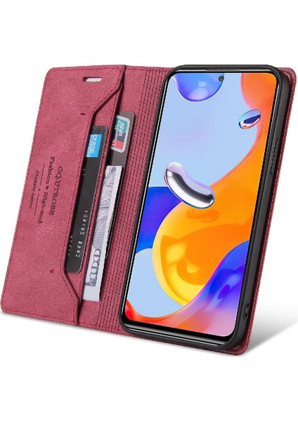 Xiaomi Redmi Için Not 12 Pro 4g Telefon Kılıfı Kickstand Premium Deri (Yurt Dışından) fırsatları