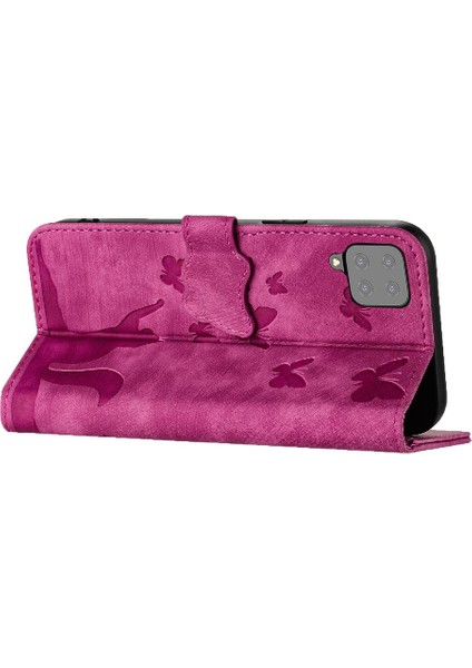 Samsung Galaxy Case 5g Için Kılıf Cüzdan Kılıf Flip Folio Kabartmalı Kelebek (Yurt Dışından) indirimleri