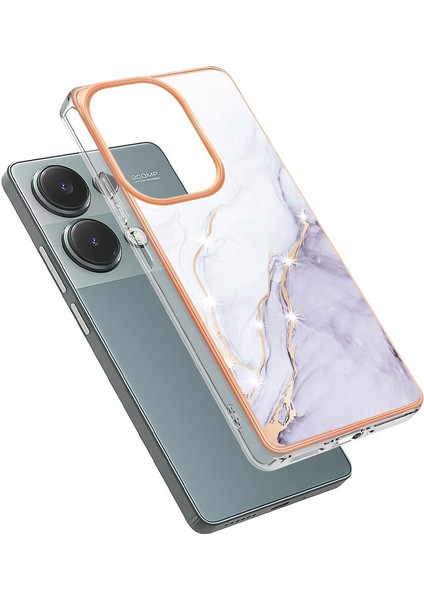 Xiaomi Poco M6 Pro 4g Koruma Için Kılıf Ince Tpu Mermer Desen Yumuşak (Yurt Dışından) indirimleri