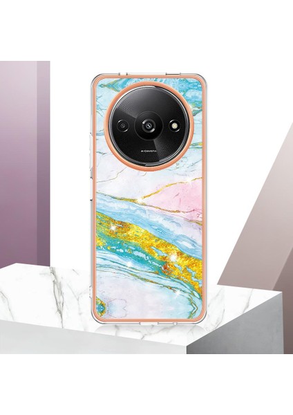 Xiaomi Redmi A3 Mermer Desen Yumuşak Tampon Koruma Için Kılıf Ince Tpu (Yurt Dışından) fiyatları