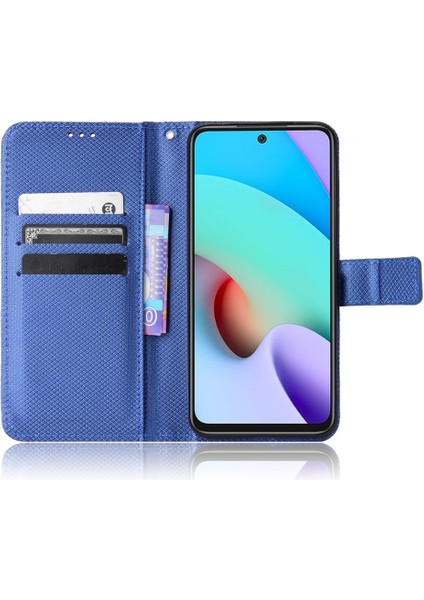 Xiaomi Redmi Için Not 11 4g Manyetik Cüzdan Kart Tutucu Kickstand (Yurt Dışından)