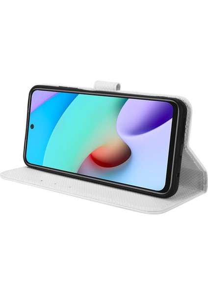 Xiaomi Redmi Için Not 11 4g Manyetik Cüzdan Kart Tutucu Kickstand (Yurt Dışından)