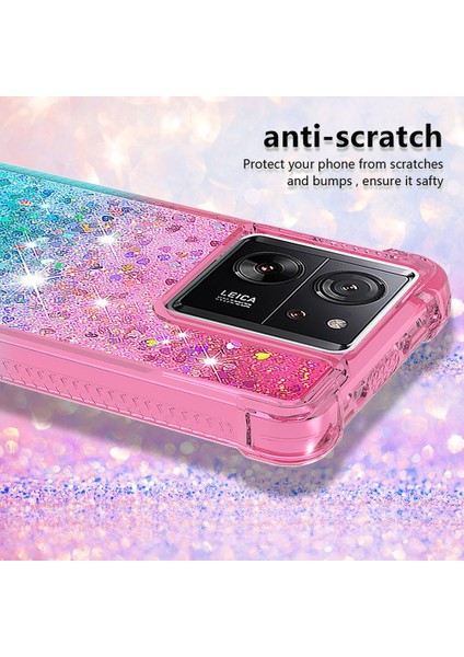 Xiaomi Redmi Için Kılıf K60 Ultra Akan Sparkle Hareketli Kapak Temizle Tampon (Yurt Dışından) modelleri