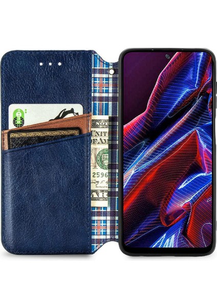 Xıaomı Poco X5 Cüzdan Fonksiyonu Için Kılıf Moda Tasarım Kapak Kılıfı (Yurt Dışından) modelleri