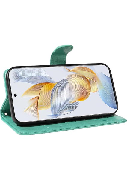El Kayışı Cüzdan Telefon Kılıfı Kabartmalı Kelebek ile Onur 90 Pro Için Kılıf (Yurt Dışından) indirimleri