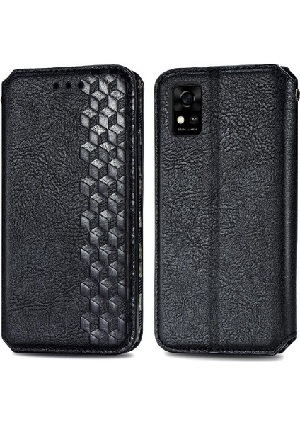 Zte Blade Flip Flip Kapak Zarif Iş Deri Kılıf Cüzdan (Yurt Dışından) modelleri