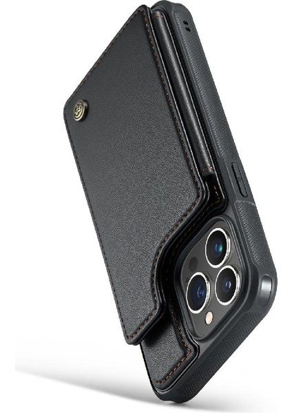 IPhone 13 Pro Kart Tutucu Ince Darbeye Dayanıklı Durumda Pu (Yurt Dışından) modelleri