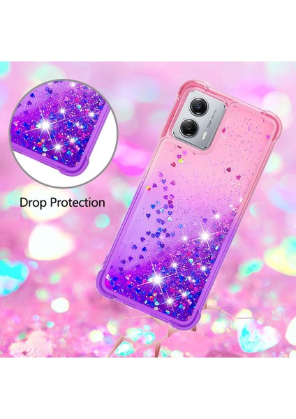 Motorola Moto G 5g Için Kılıf 2023 Sıvı Glitter Komik Bling Parlak Kristal (Yurt Dışından) modelleri