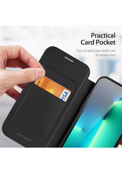 IPhone 13 Için Duducase Durumda Pro Darbeye Tam Koruyucu Kapak Folio Pu (Yurt Dışından) indirimleri