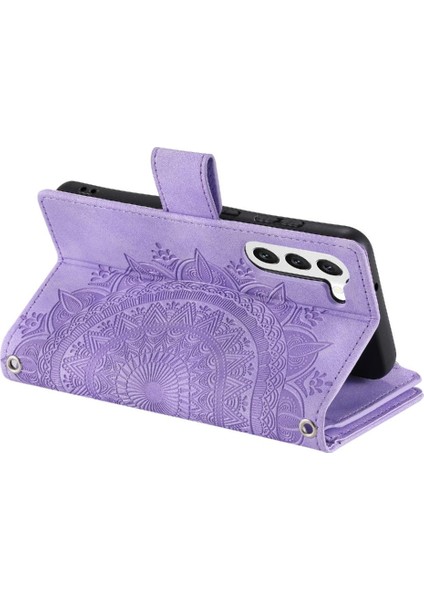 Kırmızı Dikey Çizgili Mikrofiber Astar Pu ile Samsung Galaxy S23 Için Kılıf (Yurt Dışından) indirimleri