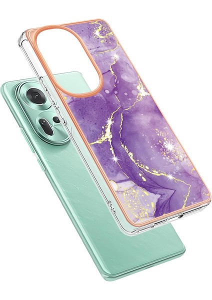 Oppo Oppo 11 Için Kılıf 5g Yumuşak Tampon Ince Tpu Koruma Mermer Desen (Yurt Dışından) modelleri