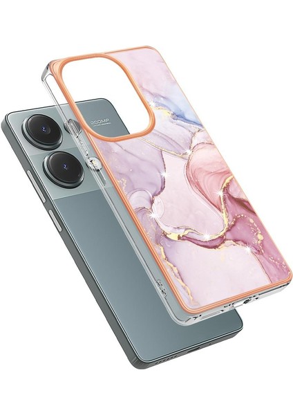 Xiaomi Poco M6 Pro 4g Koruma Için Kılıf Ince Tpu Mermer Desen Yumuşak (Yurt Dışından) fırsatları