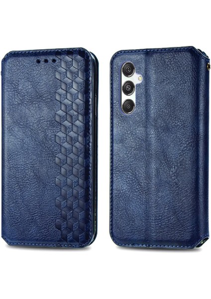 Samsung Galaxy M34 5g Moda Tasarım Cüzdan Fonksiyonu Için Kılıf Kapak Çevirin (Yurt Dışından)