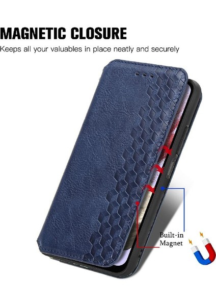 Samsung Galaxy M34 5g Moda Tasarım Cüzdan Fonksiyonu Için Kılıf Kapak Çevirin (Yurt Dışından) fırsatları