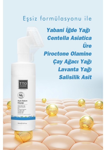 Clinic Ayak Temizleme Köpüğü 150 ml fiyatları