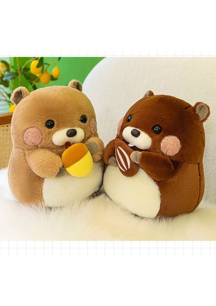 20C'M Marmot Doll Foodie Fare Peluş Oyuncak (Yurt Dışından)