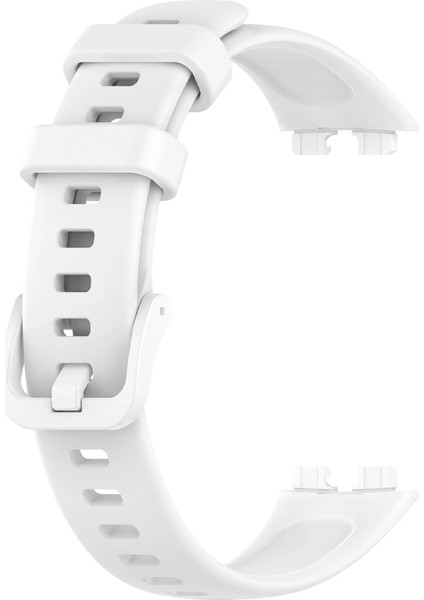 Huawei Band 8 Için Tokalı Silikon Kordon Kayış - FC541