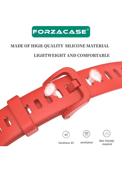 Huawei Band 8 Için Tokalı Silikon Kordon Kayış - FC541 modelleri