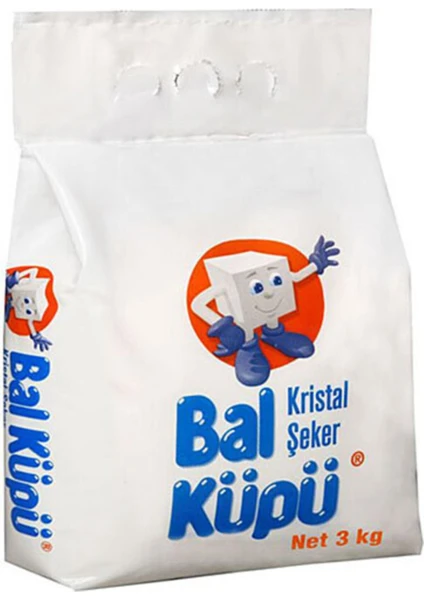 Bal Küpü Balküpü Kristal Toz Şeker 3 kg