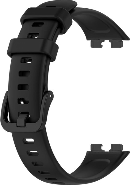 Huawei Band 8 Için Tokalı Silikon Kordon Kayış - FC541