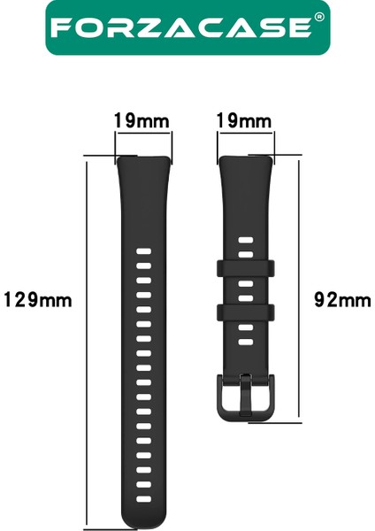 Huawei Band 8 Için Tokalı Silikon Kordon Kayış - FC541 indirimleri