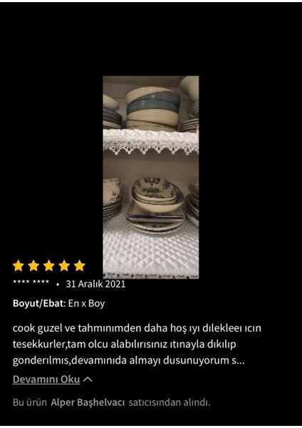 Vintage Sınırlı Üretim Özel Seri Saten Raf Örtüsü - Krem 50 cm Derinlik x 10 mt Boy Gold Su Taşı Detaylı Lüks Saten Kapitone Raf Örtüsü / Çekmece Örtüsü / Dolap İçi Örtü