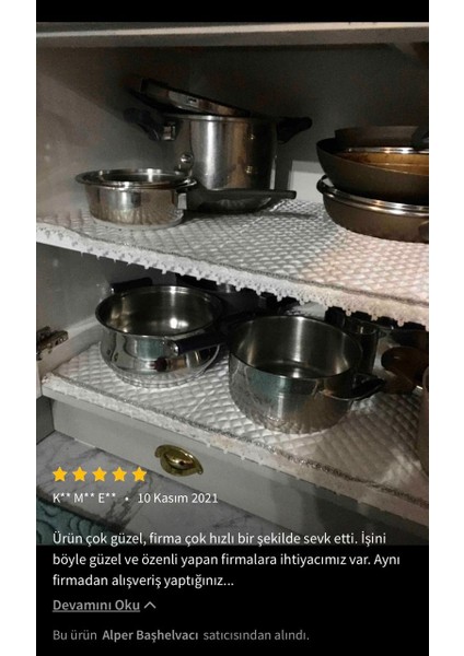 Vintage Sınırlı Üretim Özel Seri Saten Raf Örtüsü - Beyaz 50 cm Derinlik x 10 mt Boy Silver Su Taşı Detaylı Lüks Saten Kapitone Raf Örtüsü / Çekmece Örtüsü / Dolap İçi Örtü