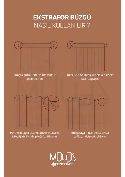 One Line Woman Desenli Süet Oturma Odası Salon Fon Perde Baskılı Ekstrafor Büzgü 2 Kanat PRD-1105