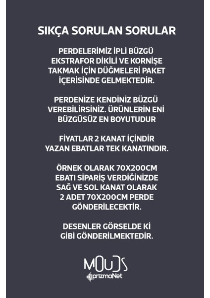 Art 5 Desenli Süet Oturma Odası Salon Fon Perde Dijital Baskılı Ekstrafor Büzgü 2 Kanat PRD-1050