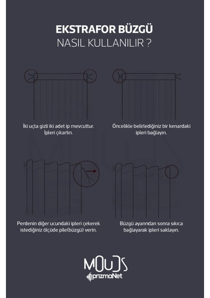 Art 5 Desenli Süet Oturma Odası Salon Fon Perde Dijital Baskılı Ekstrafor Büzgü 2 Kanat PRD-1050