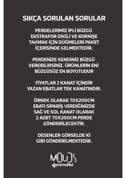 Minimal Sanat Desenli Süet Oturma Odası Salon Fon Perde Baskılı Ekstrafor Büzgü 2 Kanat PRD-1113