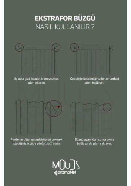 Soft Oval Desenli Süet Oturma Odası Salon Fon Perde Baskılı Ekstrafor Büzgü 2 Kanat PRD-1111 indirimleri